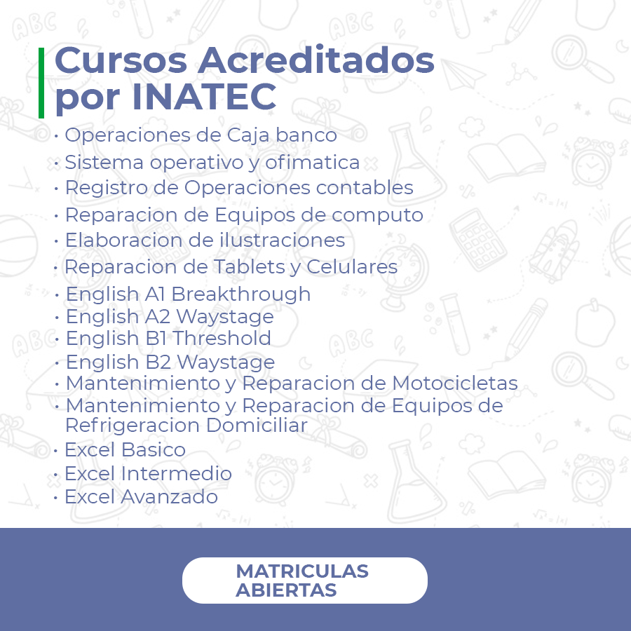 Cursos Acreditados